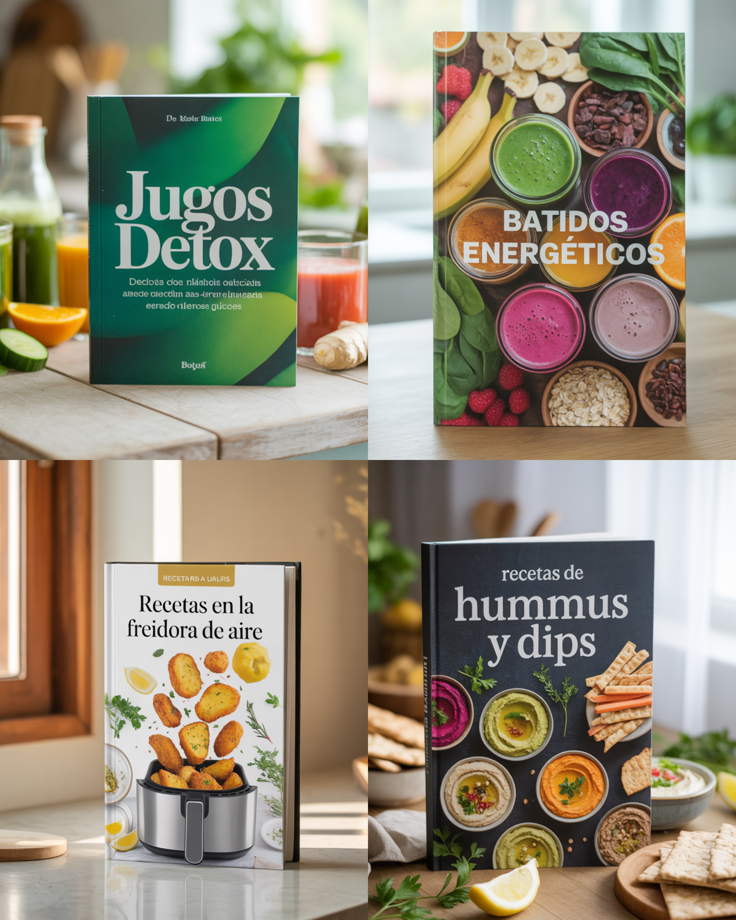 Pack Completo: 14 Ebooks con +350 recetas rápidas y fáciles al precio de 1!